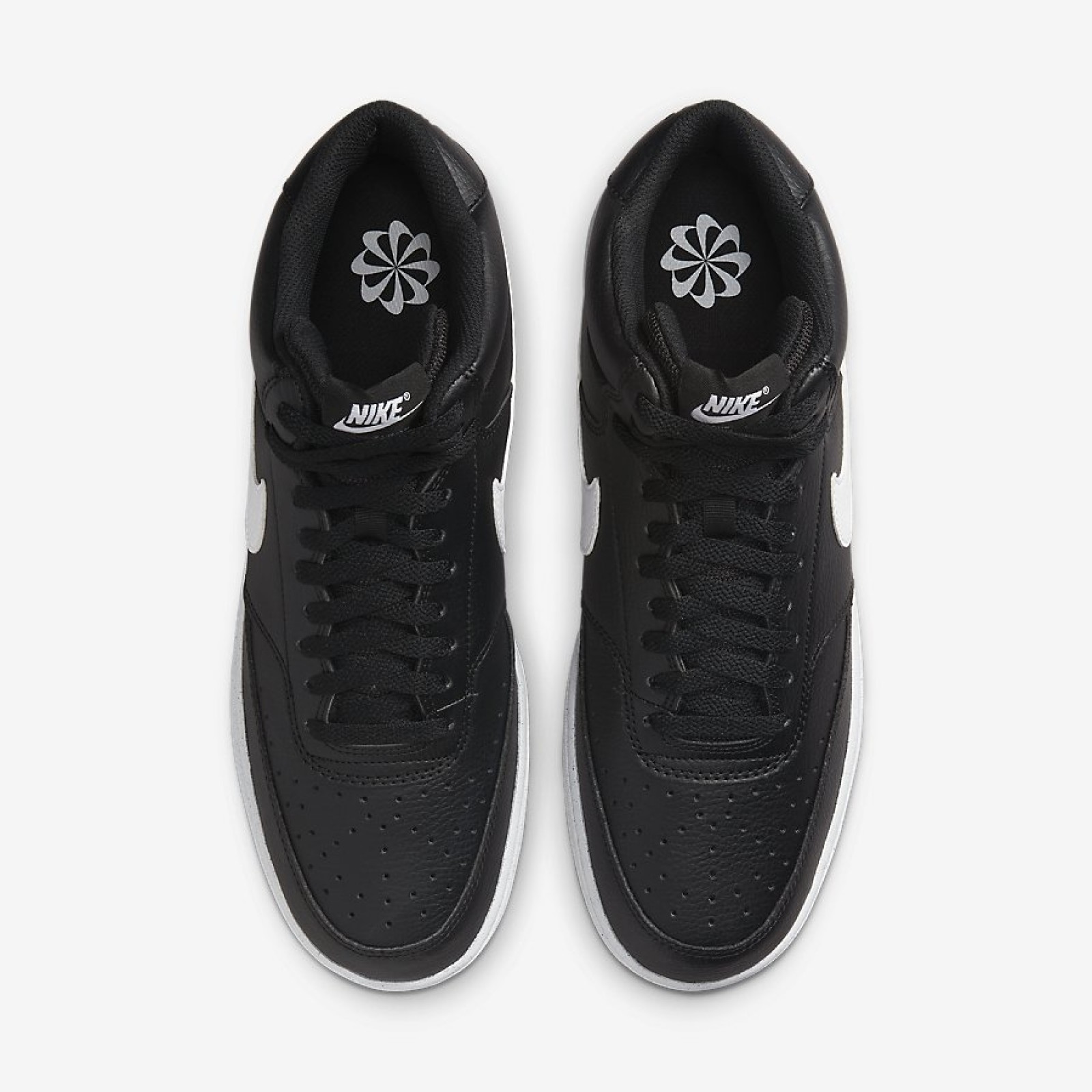 Giày Nike Court Vision Mid Nam - Đen Trắng Chính Hãng | Myshoes.vn