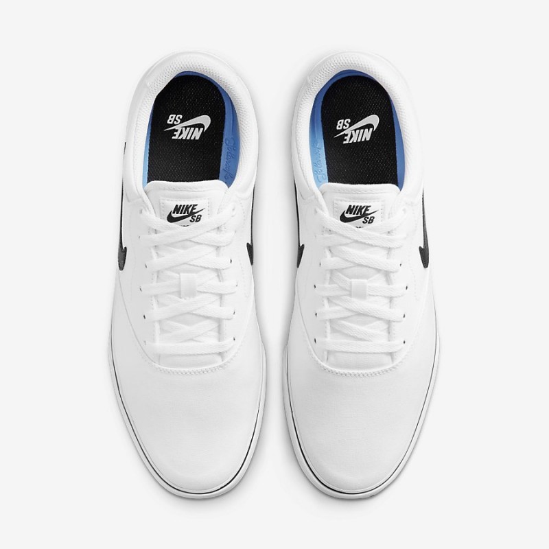Giày Nike SB Chron 2 Nam - Trắng Đen