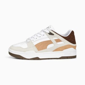 Giày Puma Slipstream Cord Nam - Trắng Nâu