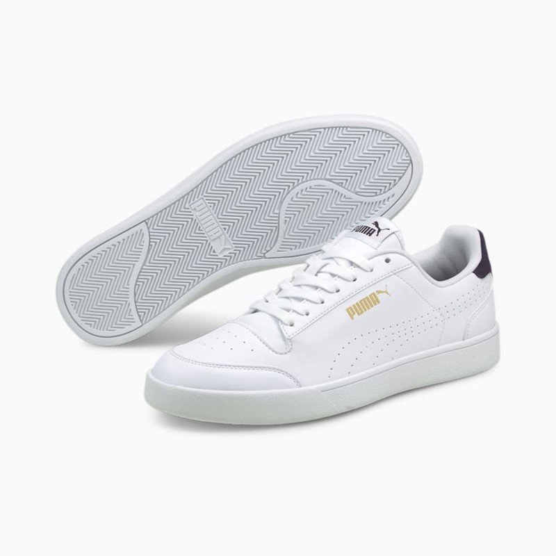 Giày Puma Shuffle Perforated Nam - Trắng