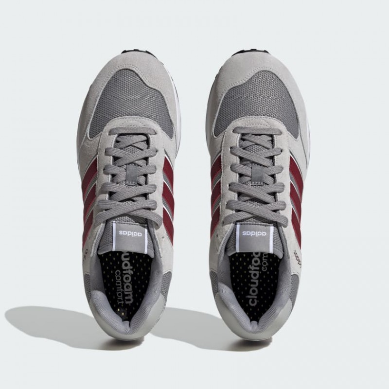 Giày adidas Run 80S Nam - Xám Đỏ