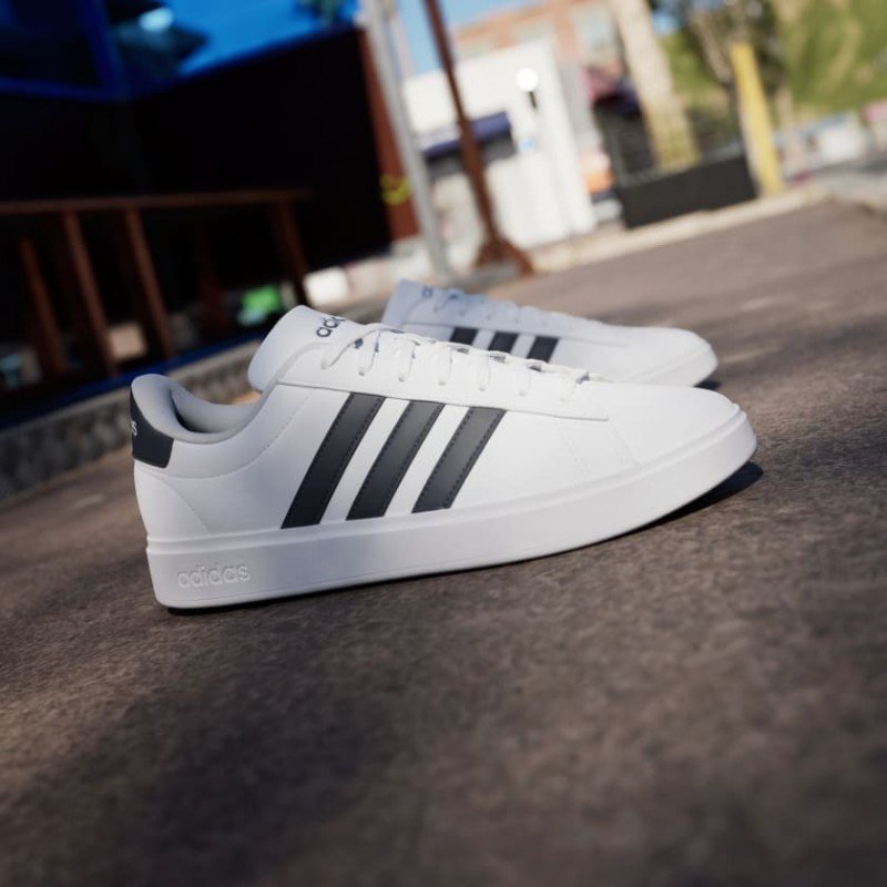 Giày adidas Grand Court Base 2.0 Nam - Trắng Đen