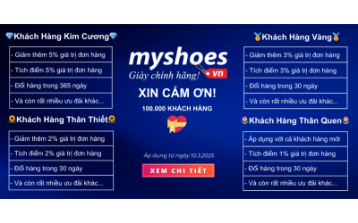 Myshoes Tự Hào Là Một Shop Giày Thể Thao Chính Hãng