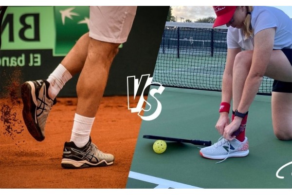 So sánh kỹ thuật: Giày Pickleball trong nhà vs ngoài trời