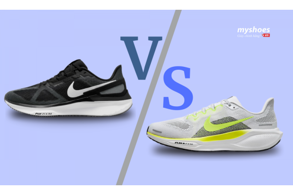 Giày chạy bộ Nike Pegasus 41 hay Structure 25 đâu là lựa chọn tốt nhất?