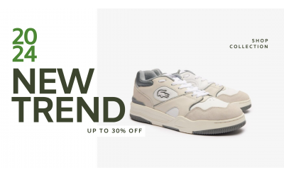 Sự kết hợp thời trang của mẫu giày Lacoste Lineshot 124