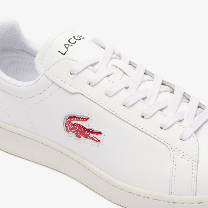 Giày Lacoste Carnaby Pro 124 Nam - Trắng Đỏ