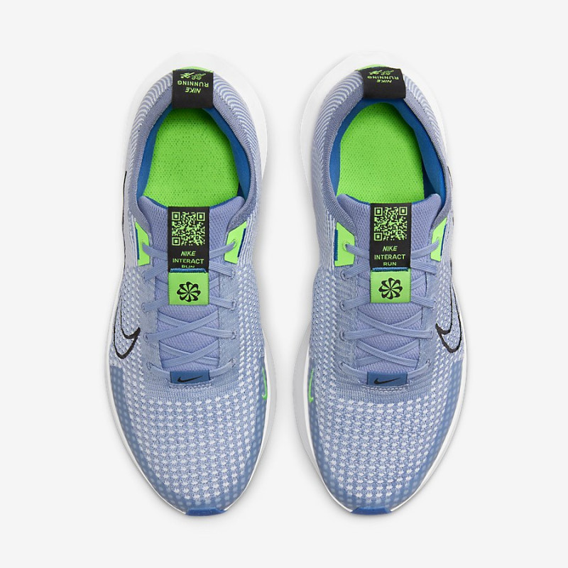 Giày Nike Interact Run Nam - Xanh Trắng