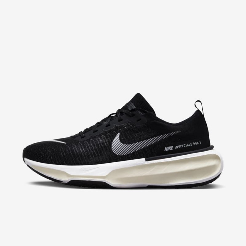 Giày Nike ZoomX Invincible Run FK 3 Nam - Đen Trắng 