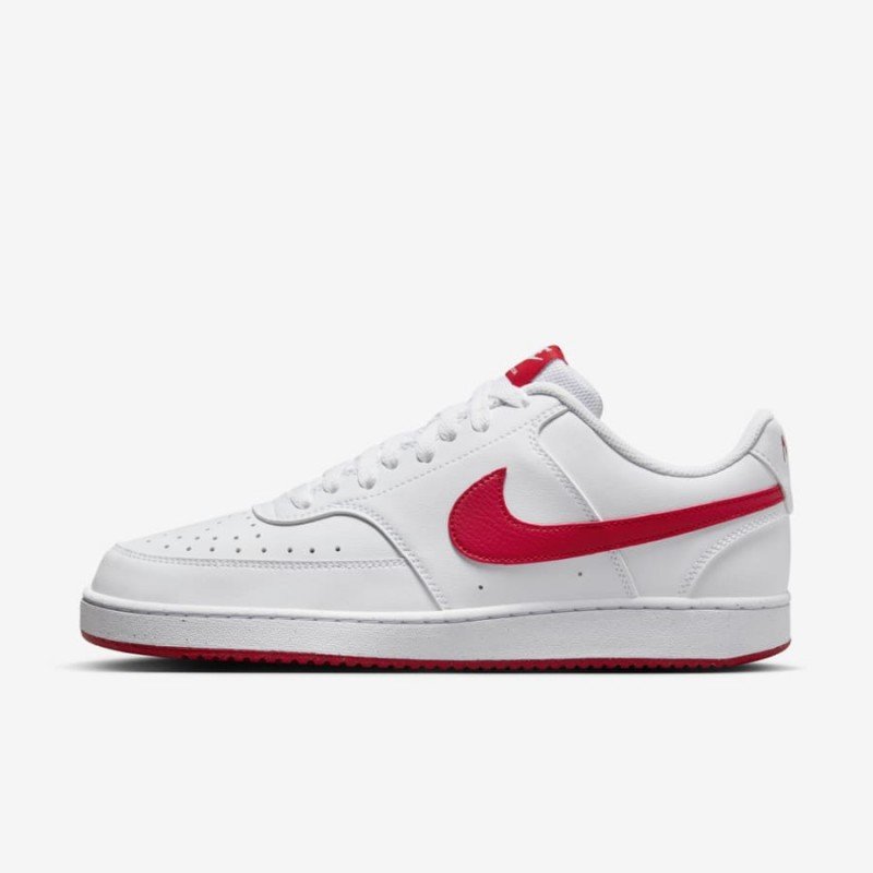 Giày Nike Court Vision Low Nam - Trắng Đỏ