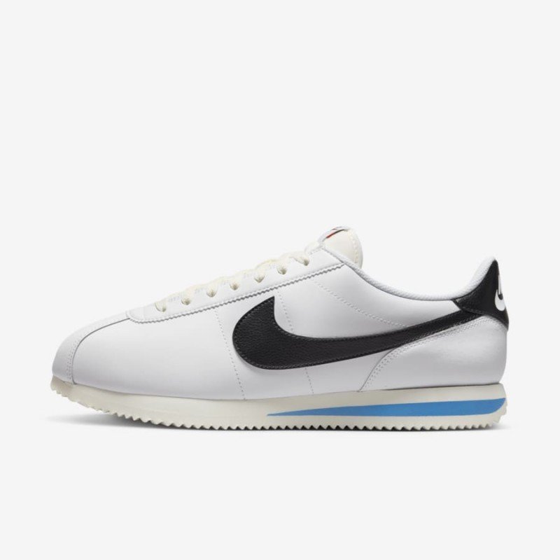 Giày Nike Cortez Leather Nam - Trắng Đen