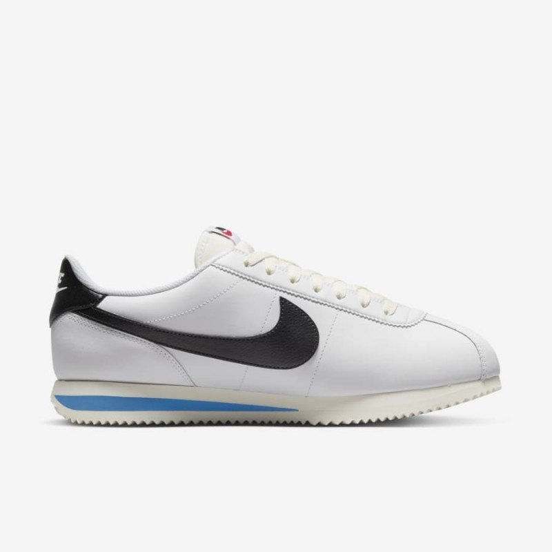 Giày Nike Cortez Leather Nam - Trắng Đen