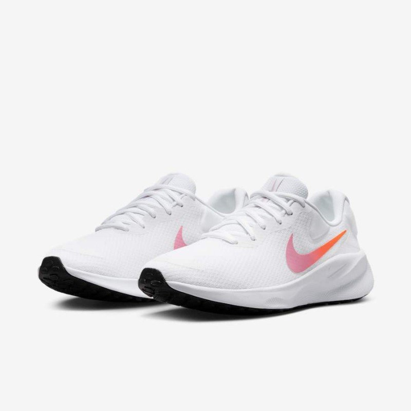 Giày Nike Revolution 7 Nữ - Trắng Cam