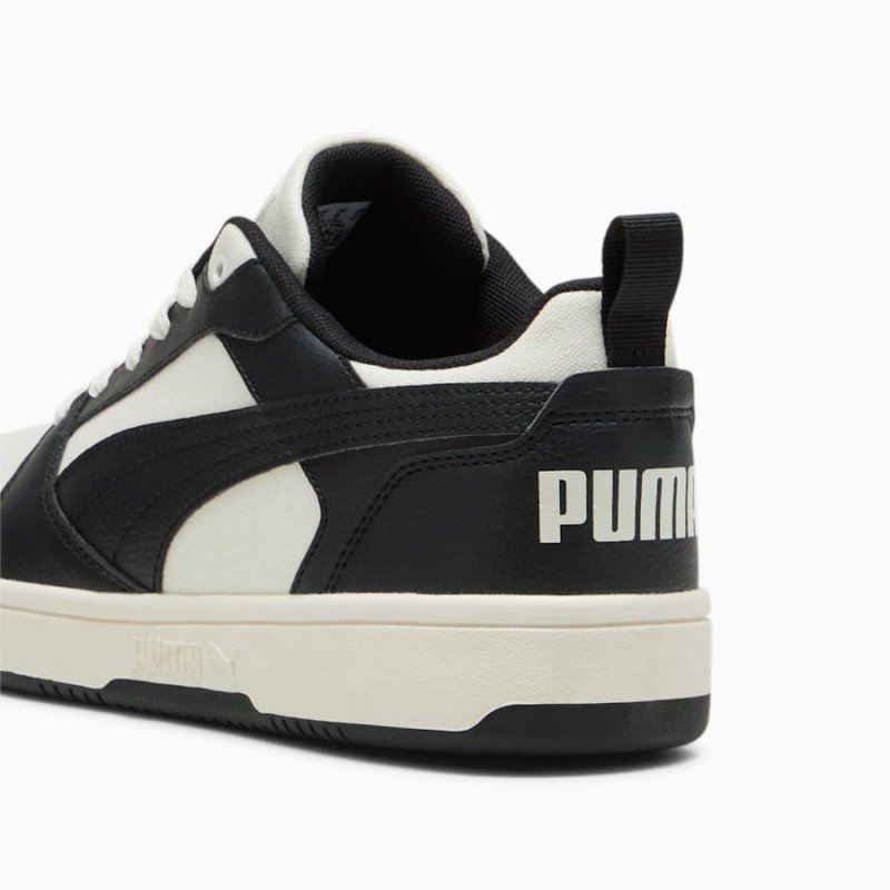 Giày Puma Rebound v6 Low Nam - Đen Trắng