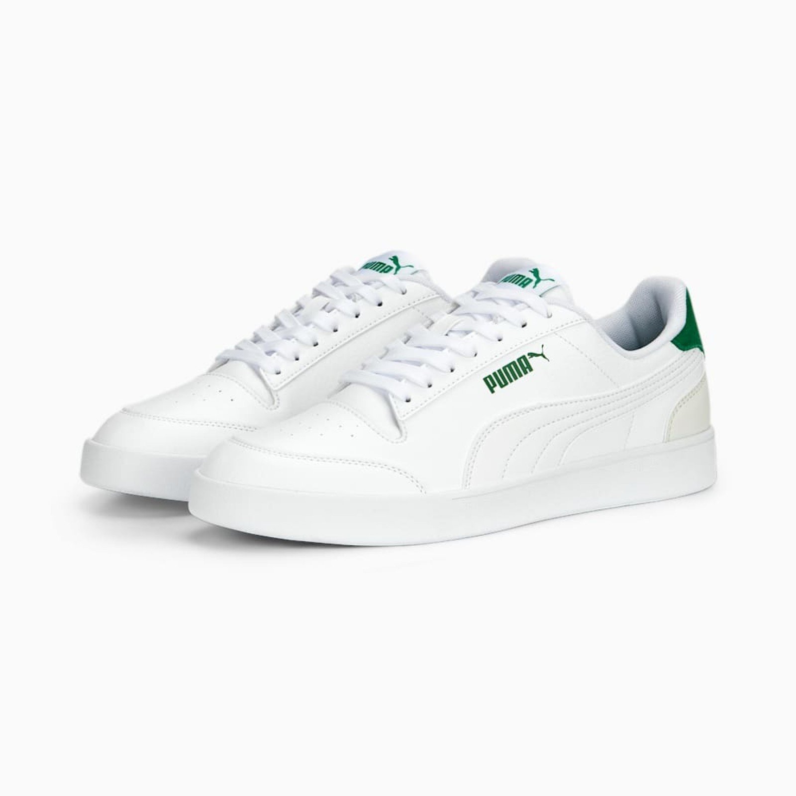 Giày Puma Shuffle Trainers Nam - Trắng Xanh Lá Chính Hãng | Myshoes.vn