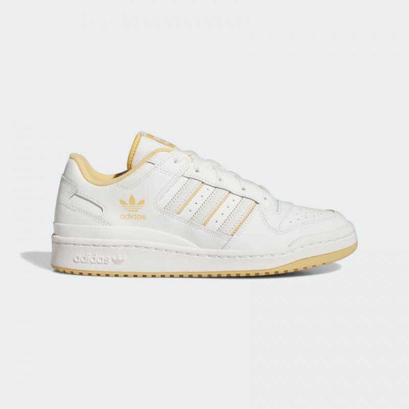 Giày Adidas Forum Low CL Nữ - Trắng Vàng