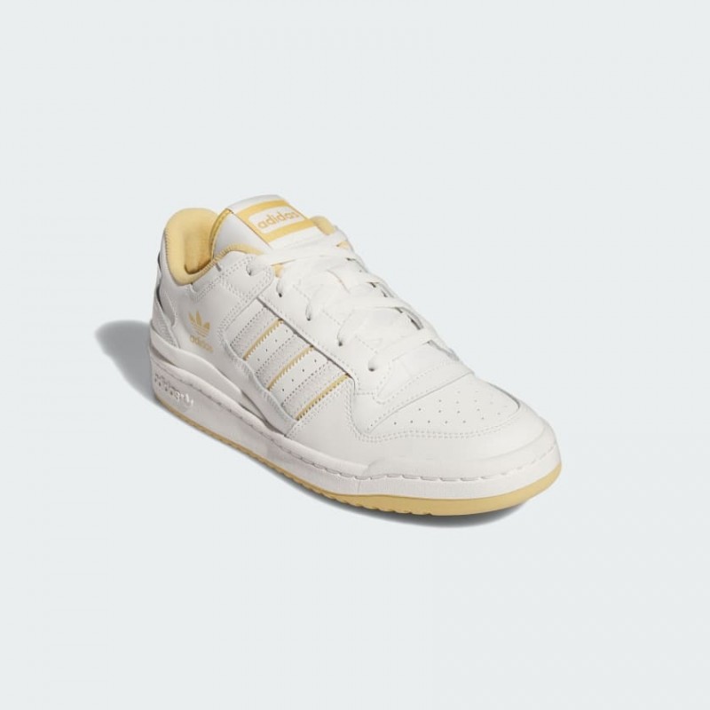 Giày Adidas Forum Low CL Nữ - Trắng Vàng