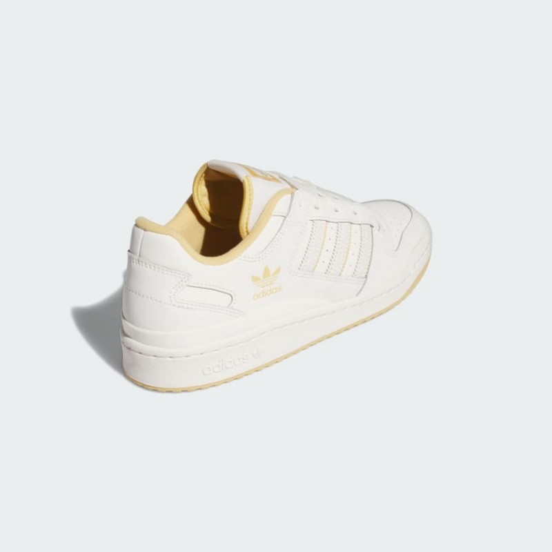 Giày Adidas Forum Low CL Nữ - Trắng Vàng