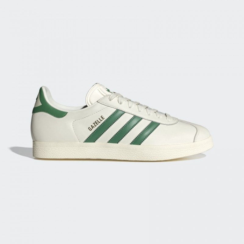 Giày Adidas Gazelle Nữ - Trắng Xanh Lá