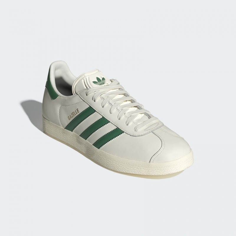 Giày Adidas Gazelle Nữ - Trắng Xanh Lá