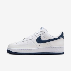 Giày Nike Air Force 1 '07 Nam - Trắng Navy