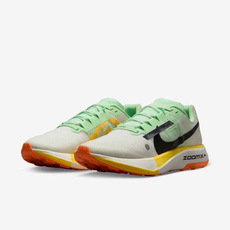 Giày Nike ZoomX Ultrafly Trail Nam - Trắng Xám Xanh