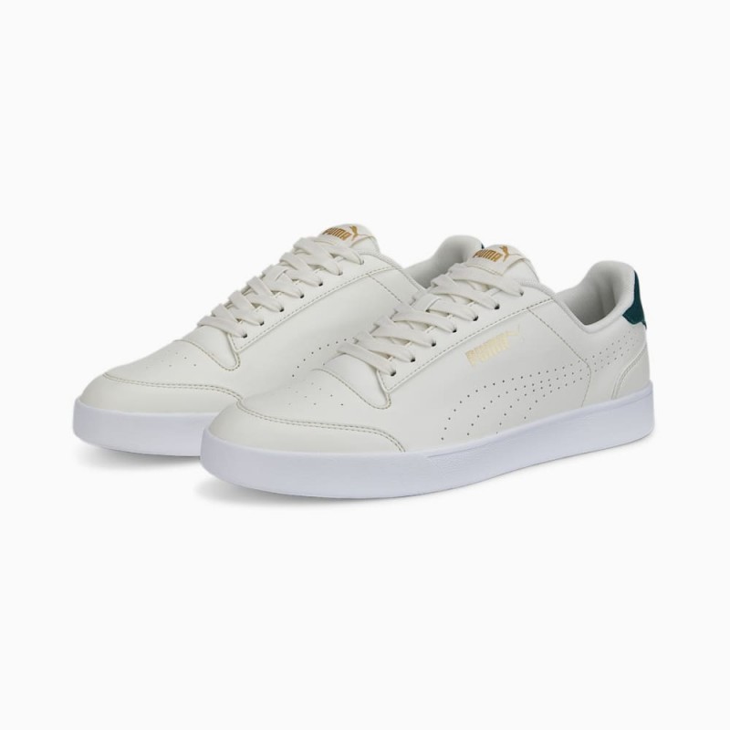 Giày Puma Shuffle Perforated Nam - Trắng Xanh