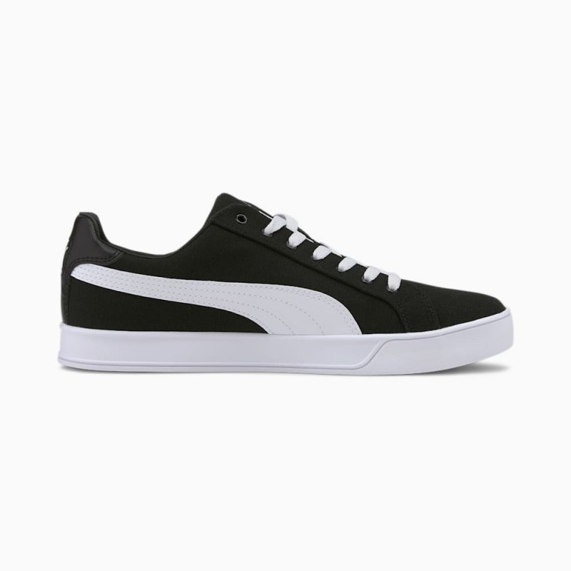 Giày Puma Smash Vulc Canvas Nam - Đen Trắng