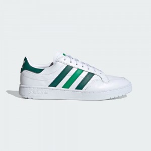 Giày adidas Team Court Nam - Trắng Xanh