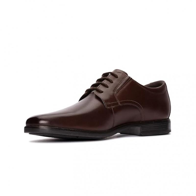 Giày Clarks Howard Walk Nam - Nâu