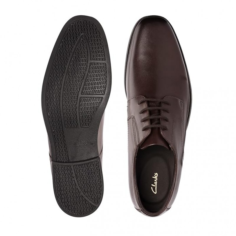 Giày Clarks Howard Walk Nam - Nâu