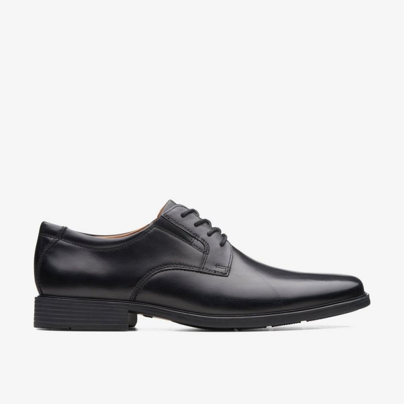 Giày Clarks Tilden Plain Nam - Đen