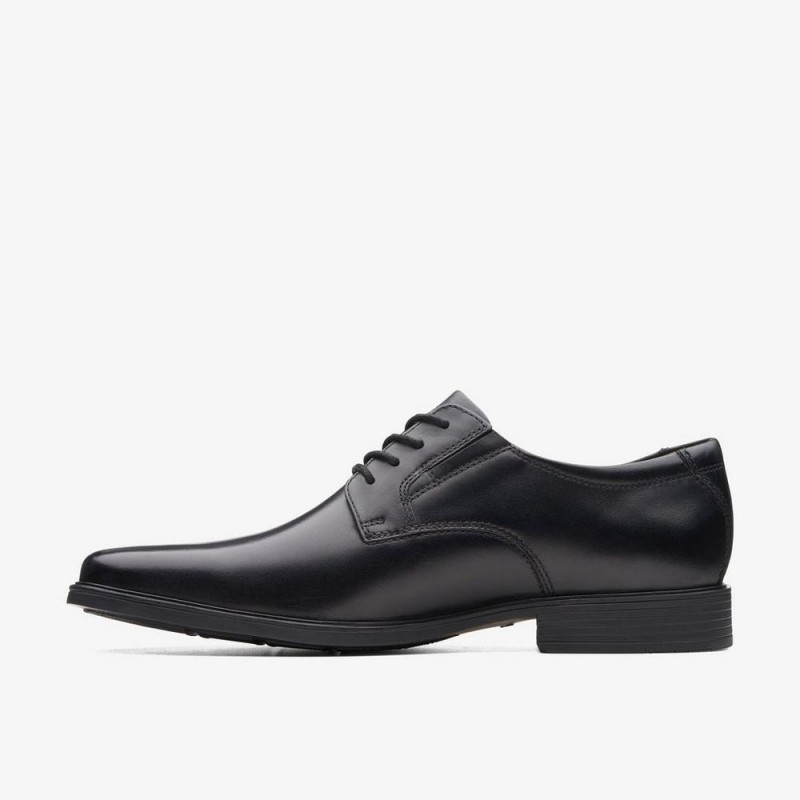 Giày Clarks Tilden Plain Nam - Đen