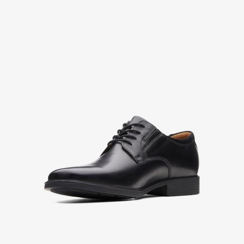 Giày Clarks Tilden Plain Nam - Đen