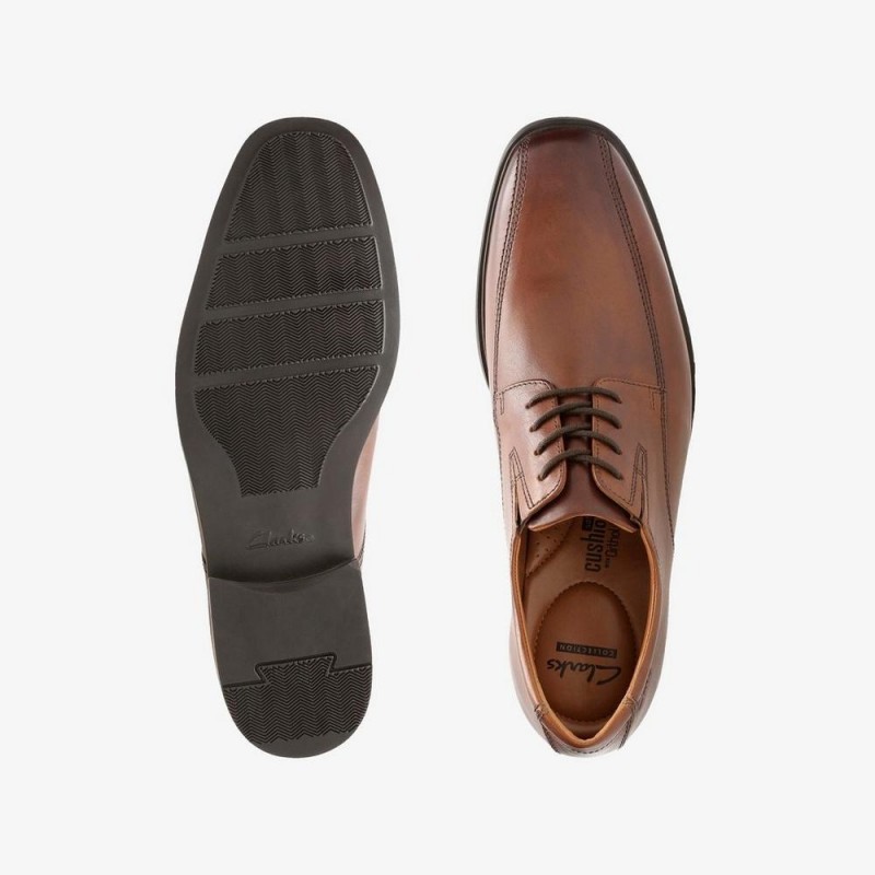 Giày Clarks Tilden Walk Nam - Nâu