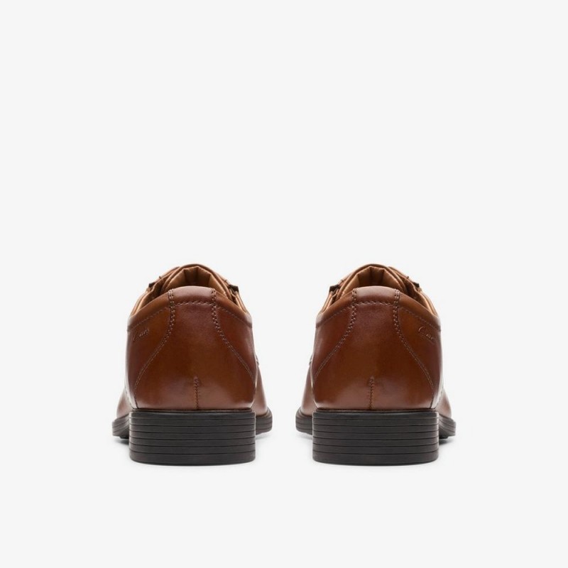Giày Clarks Whiddon Plain Nam - Nâu