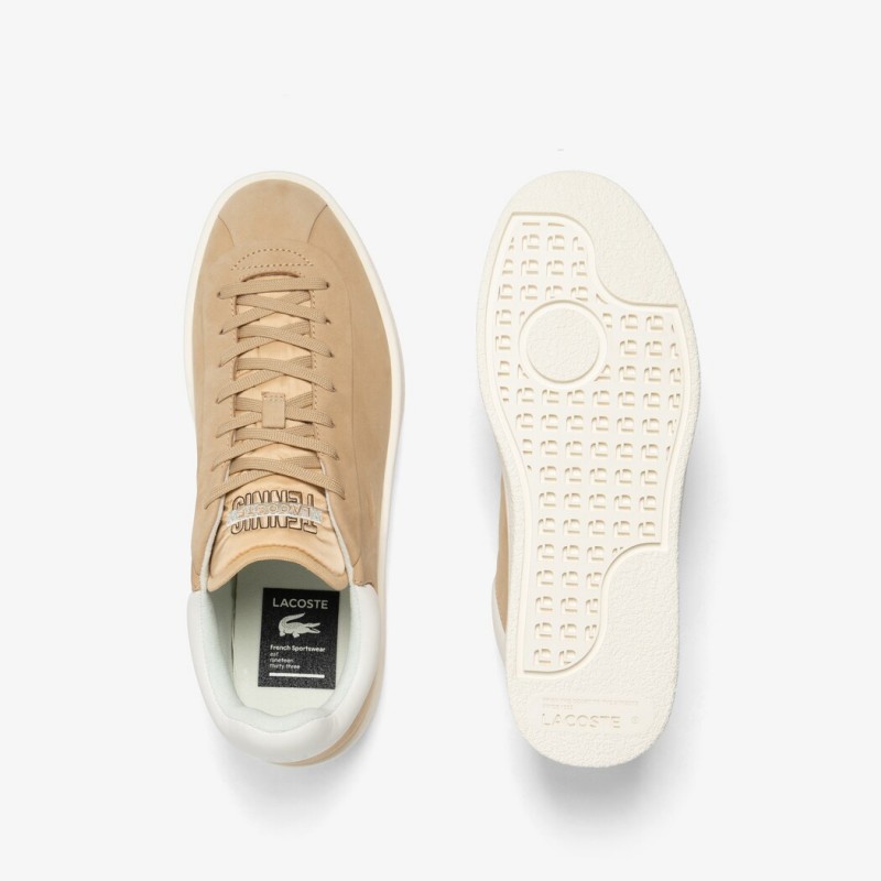 Giày Lacoste Baseshot Premium Nam - Nâu