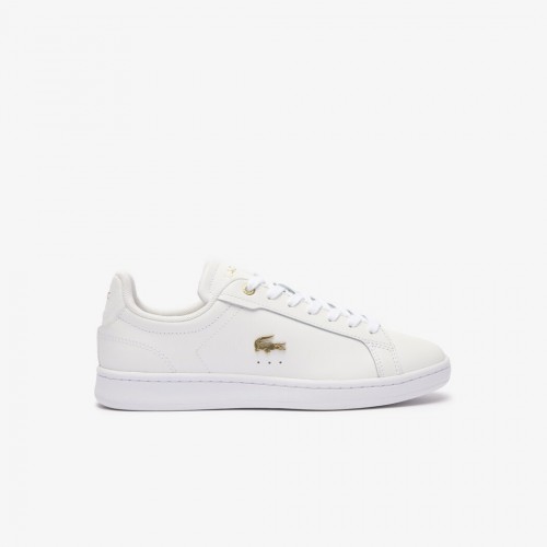 Giày Lacoste Carnaby Pro Nữ - Trắng Gold