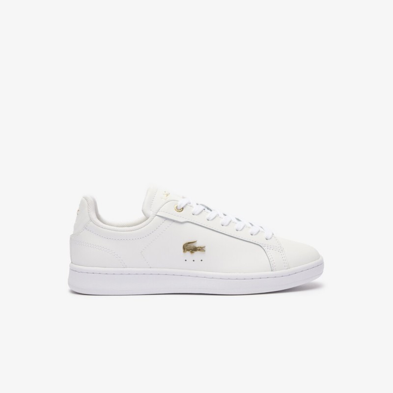Giày Lacoste Carnaby Pro Nữ - Trắng Gold