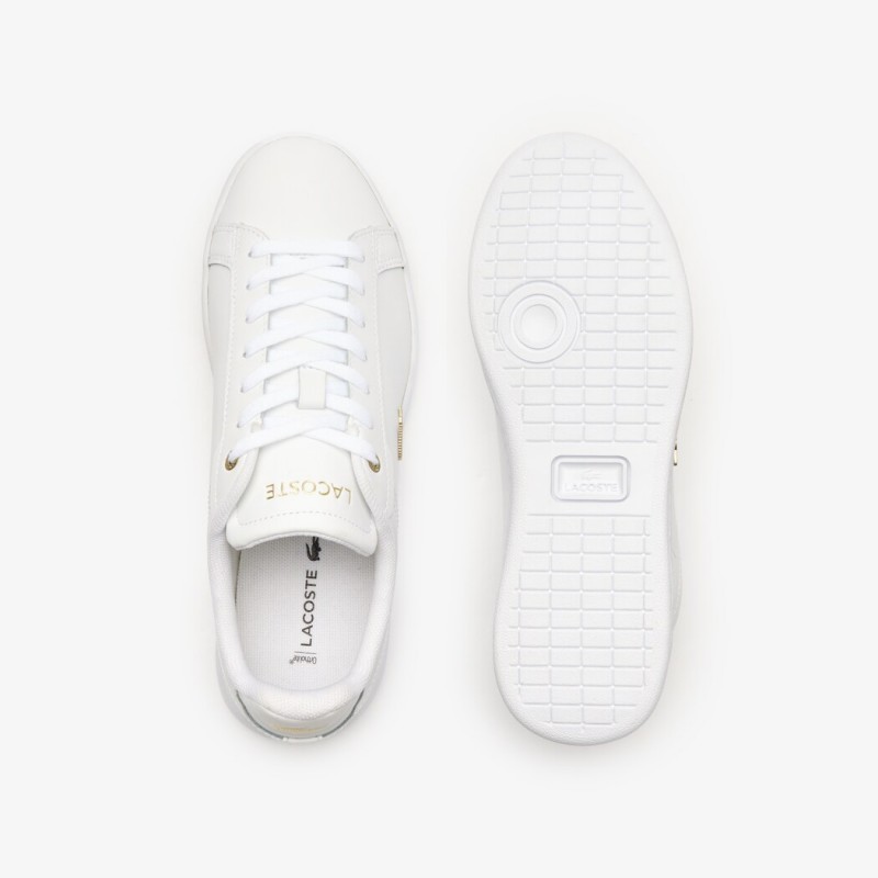 Giày Lacoste Carnaby Pro Nữ - Trắng Gold