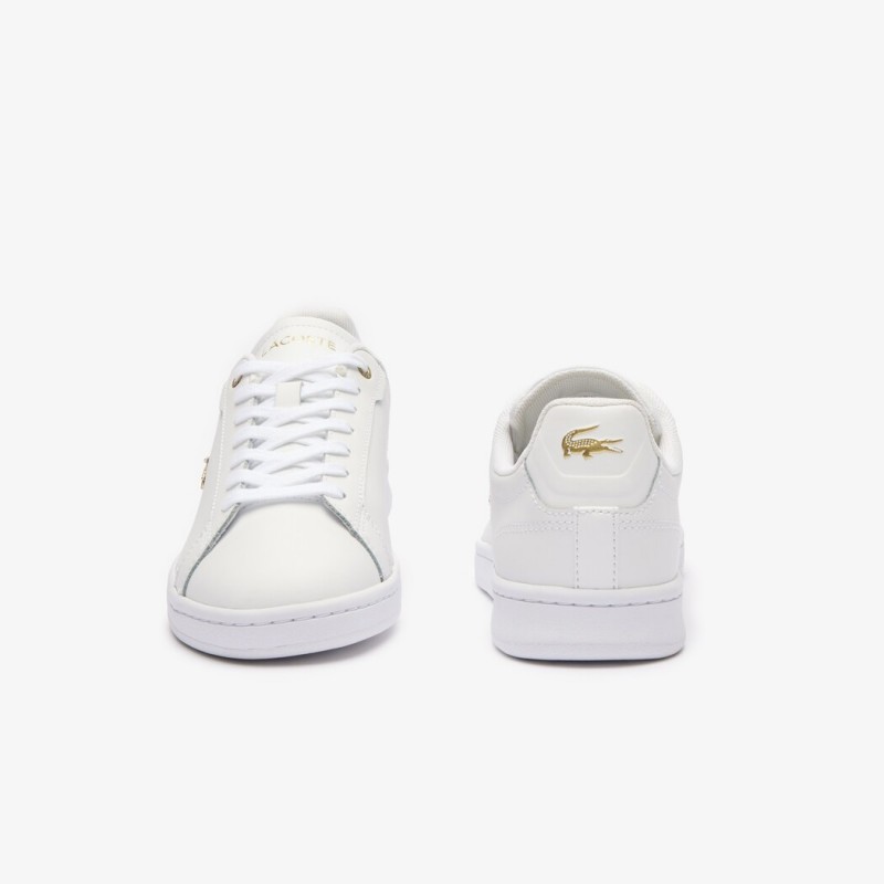 Giày Lacoste Carnaby Pro Nữ - Trắng Gold
