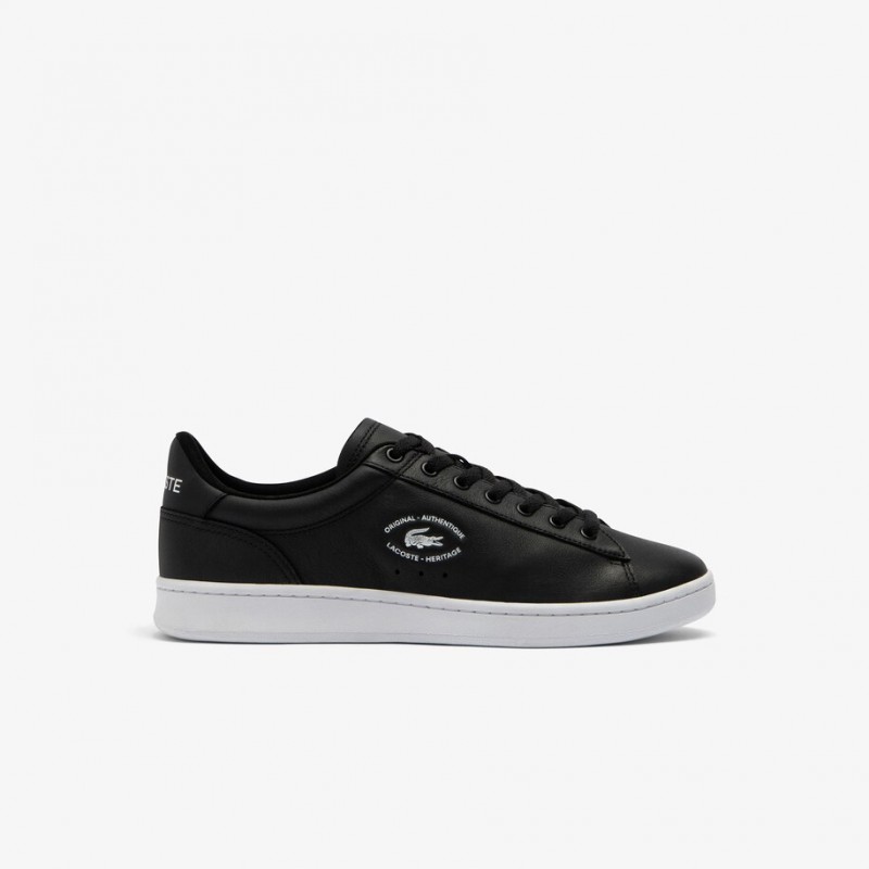 Giày Lacoste Carnaby Set 125 Nam - Đen Trắng