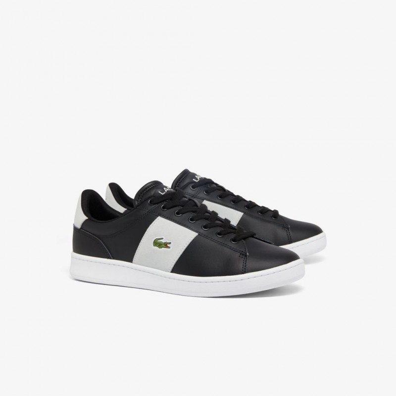 Giày Lacoste Carnaby Set CGR 125 Nam - Đen Trắng