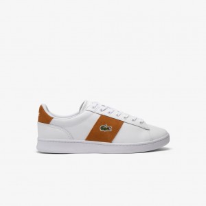 Giày Lacoste Carnaby Set CGR Nam - Trắng Nâu