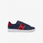 Giày Lacoste Carnaby Set CGR Nam - Navy Đỏ