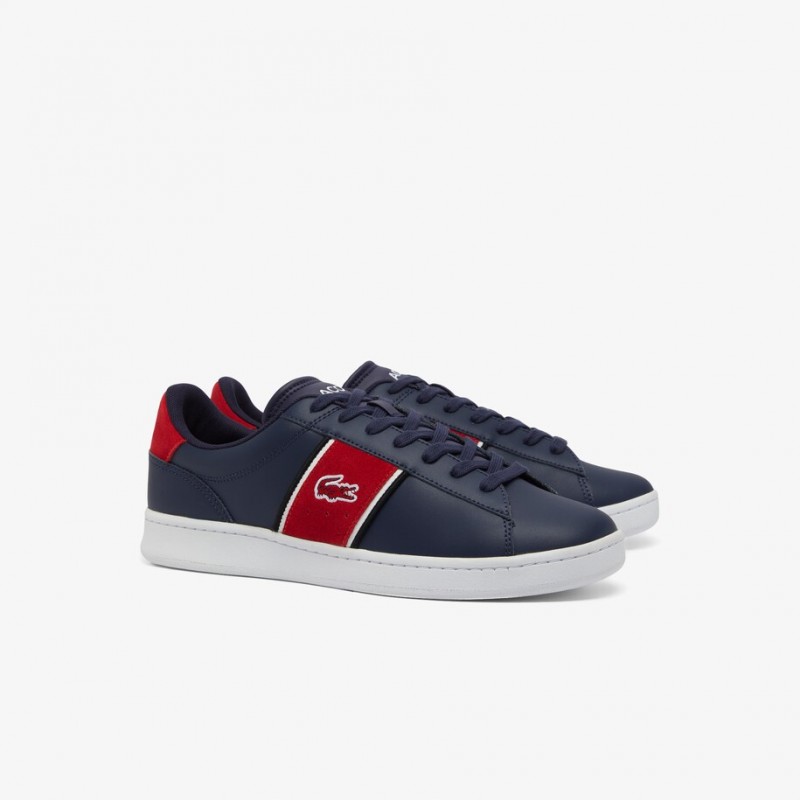 Giày Lacoste Carnaby Set CGR Nam - Navy Đỏ