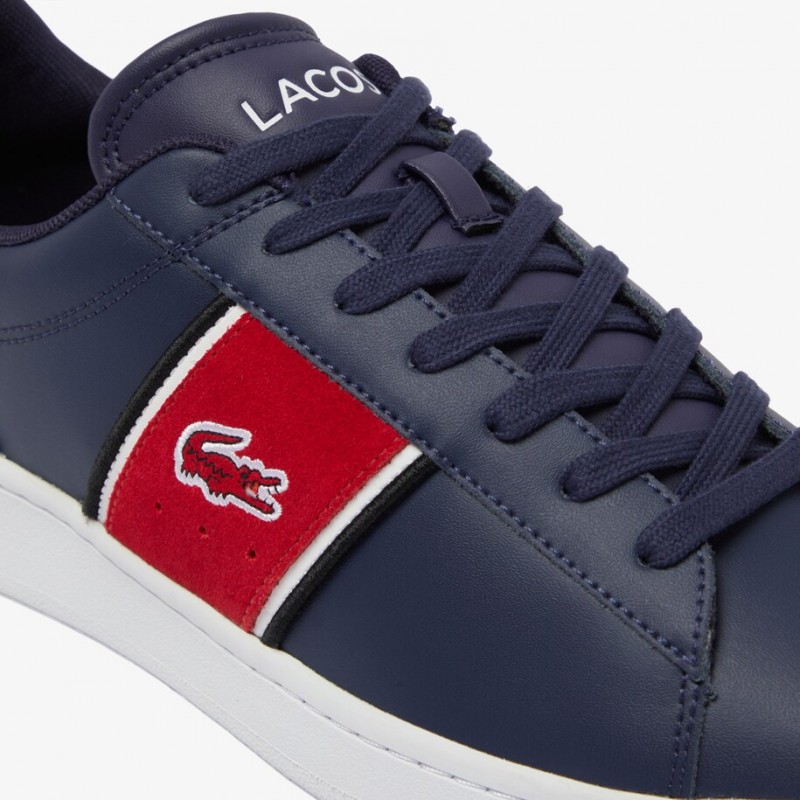 Giày Lacoste Carnaby Set CGR Nam - Navy Đỏ
