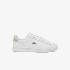 Giày Lacoste Carnaby Set Nữ - Trắng Gold