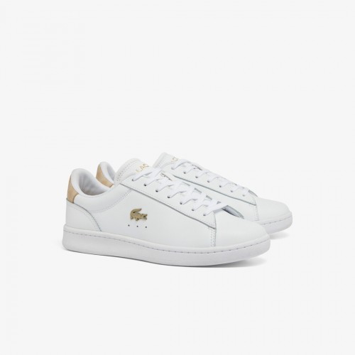Giày Lacoste Carnaby Set Nữ - Trắng Gold Giày Lacoste Carnaby Set Nữ - Trắng Gold