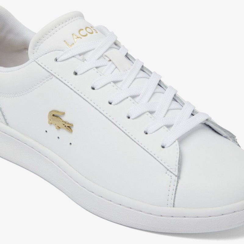 Giày Lacoste Carnaby Set Nữ - Trắng Gold